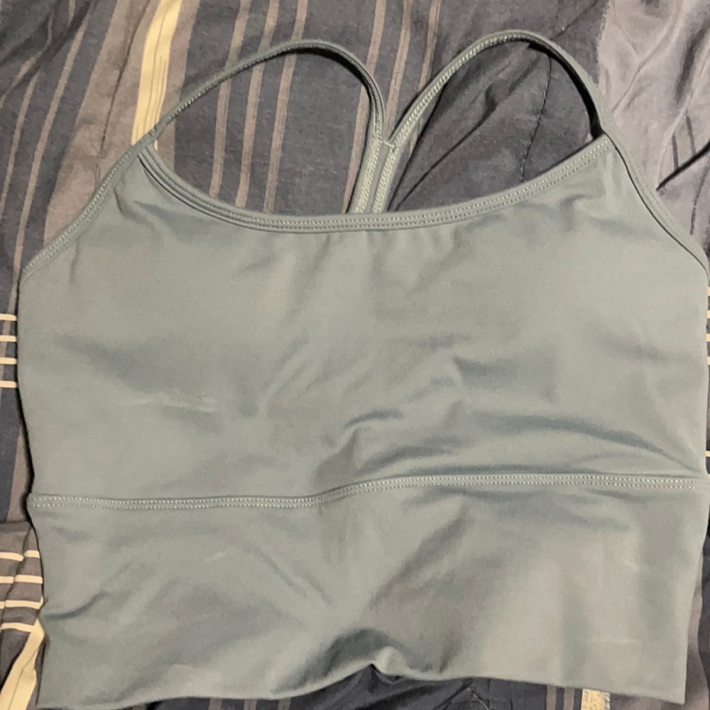 Sports bra.